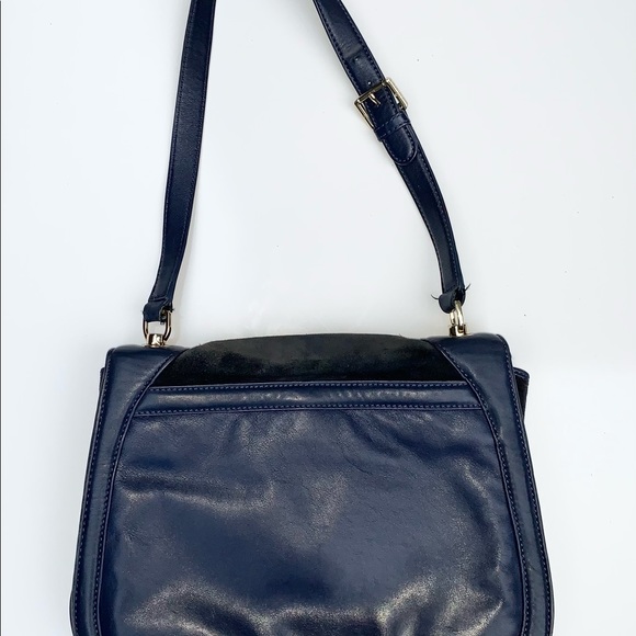 Tory Burch Hannah Shoulder Bag Blue - Picture 9 of 16